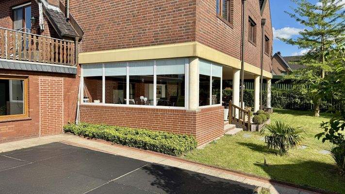 Überdachte Terrasse