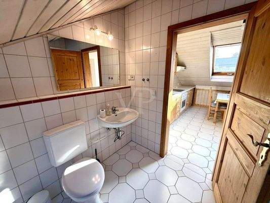 Badezimmer Dachgeschoss