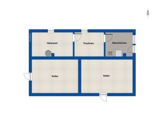 Grundriss Untergeschoss