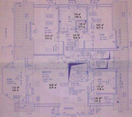 Grundriss Dachgeschoss