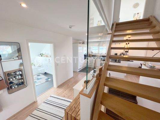 Zugang zum Büro-_Gäste-_Kinderbereich