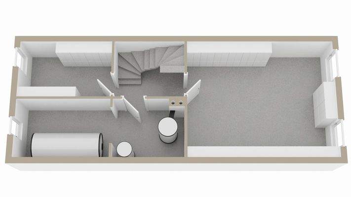 Das Untergeschoss im Überblick