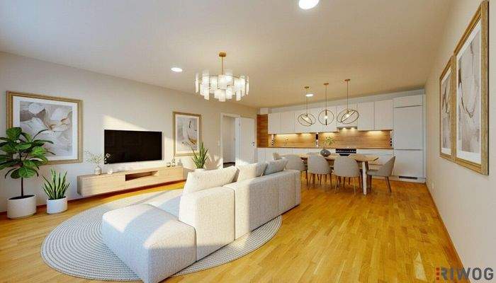 Wohnküche KI-Bearbeitet