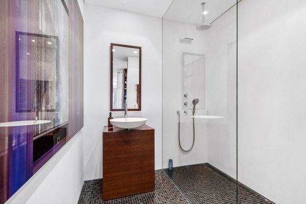 Exklusives Duschbad en suite