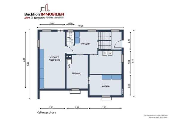 Kellergeschossgrundriss