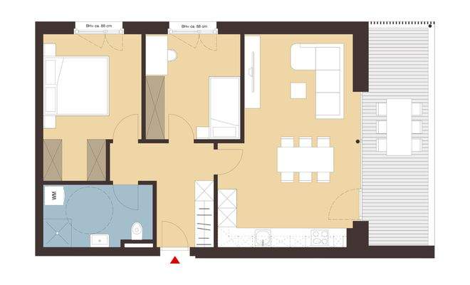 Weidenweg,Dornbirn-Grundriss Whg 05