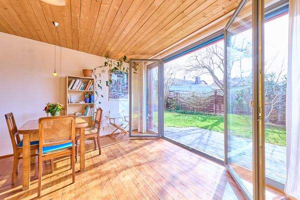 Essen &amp; Terrasse im Erdgeschoss