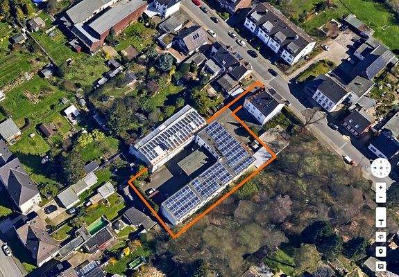 Vogelperspektive von Westen