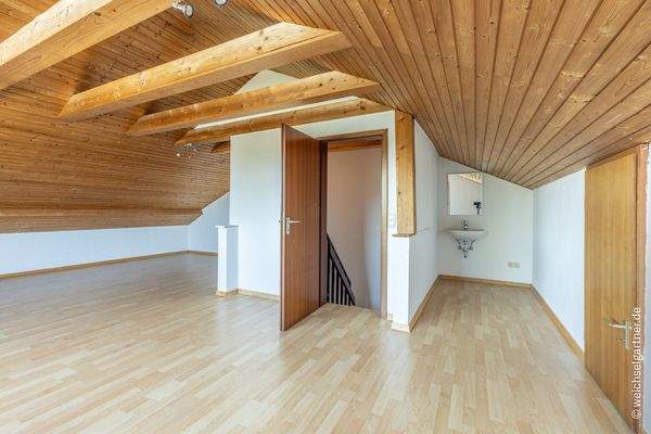 Dachstudio mit Wasseranschluss