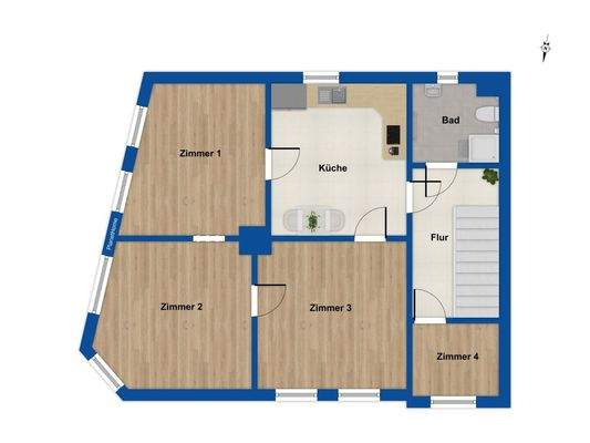 Grundriss Erdgeschoss 