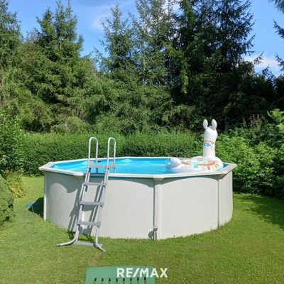 Garten mit Pool