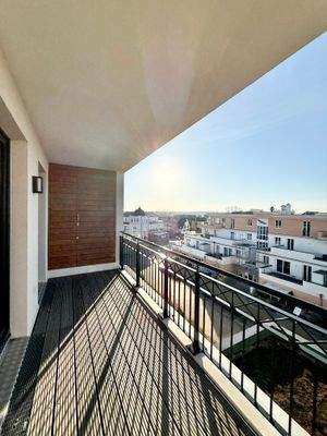 Balkon mit Abstellraum