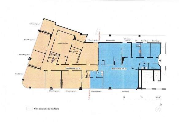 Grundriss nebst Teilungsvarianten