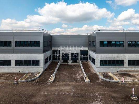 Drohnenansicht Andienung