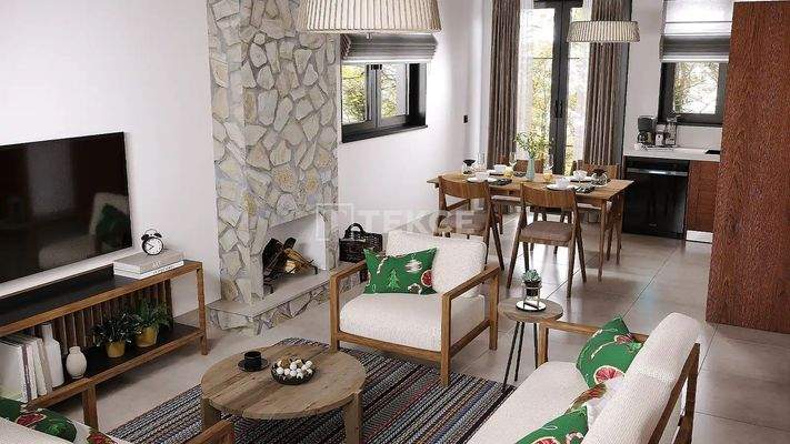 Detached Houses for Sale Close to Golden Beach in Dipkarpaz