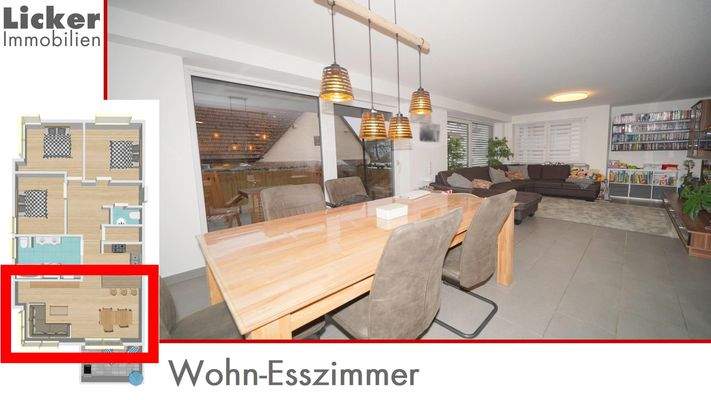 Wohn-Esszimmer