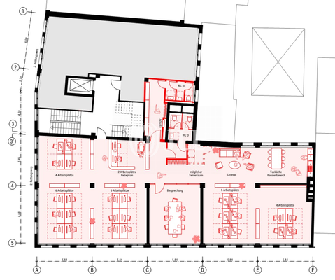1. OG (327 m²) - Ausbauvariant