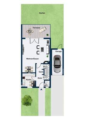 Grundriss Erdgeschoss