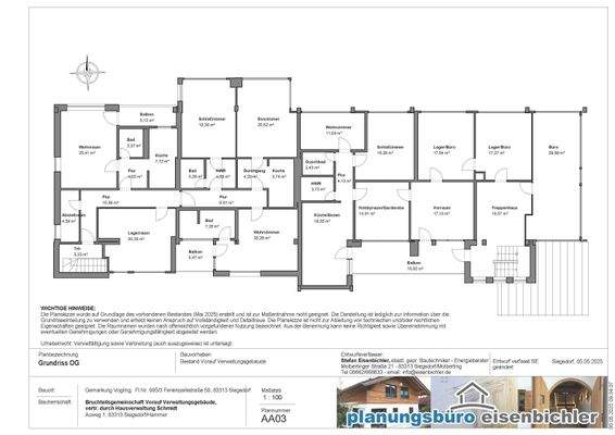 20250506 Vorauf Verwaltungsgebäude_ OG_ Grundrisse Bestand_Seite_3