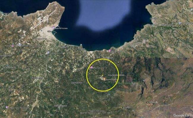 Kreta, Roussa Ekklisia: Baugrundstück mit Meerblick in der Gegend von Sitia zu verkaufen