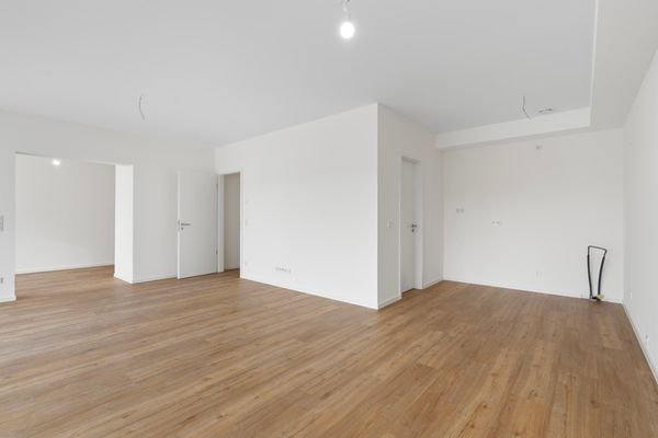 Beispielbild einer fertiggestellten Wohnung / Küche