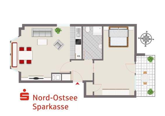 Grundriss Eigentumswohnung