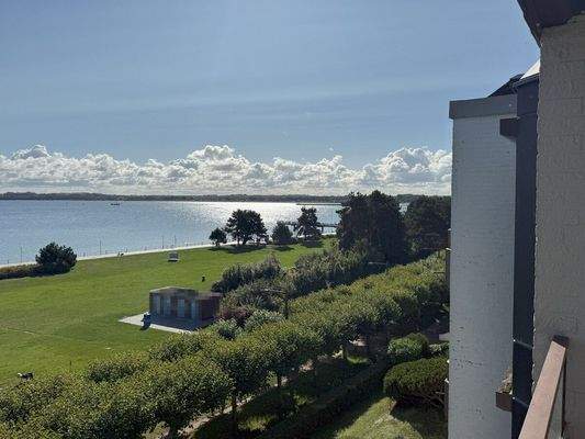 Sicht bis zur Nordermole im September