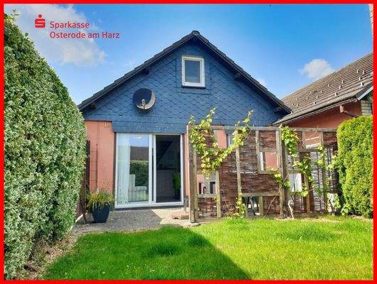 Südgiebel mit Terrasse