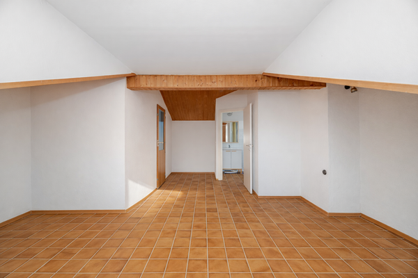 Studio im Dachgeschoss geräumt (Visualisierung)