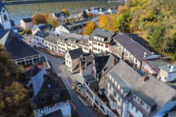 Außenansicht Richtung Rhein