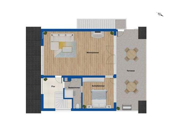 Grundriss Dachgeschoss