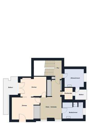 Grundriss ohne Maßstab OG