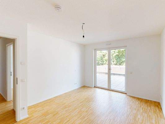 Zimmer 2, Ansicht 1 (Beispielwohnung)