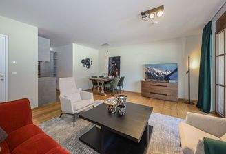 KITZIMMO-exklusive Neubauwohnung mit Hahnenkammblick - Immobilien Kitzbühel.