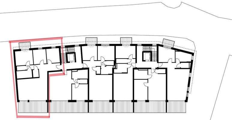 Lage 9.OG Top 9A, Wohnbauprojekt Pro20+ Kufstein