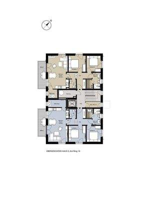 HAUS 3 - Obergeschoss