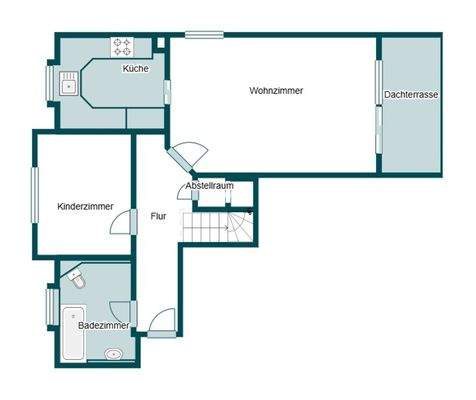 Grundriss Skizze 3.OG