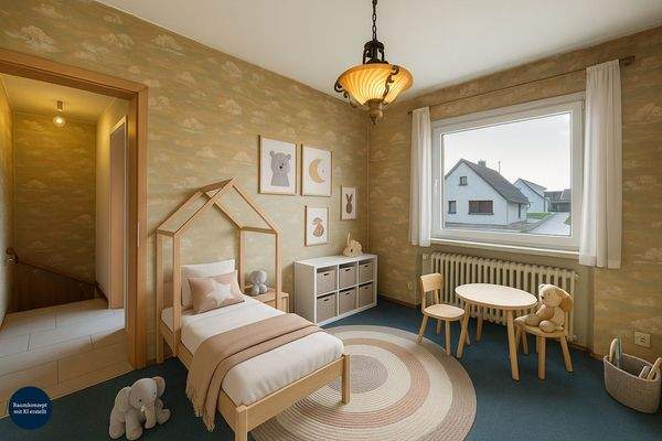 Kinderzimmer KI-generiert