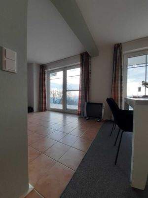 Wohnzimmer Blick aus Küche