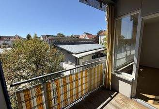 Ausblick Balkon