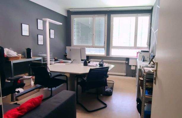 Büro rennoviert (grau)