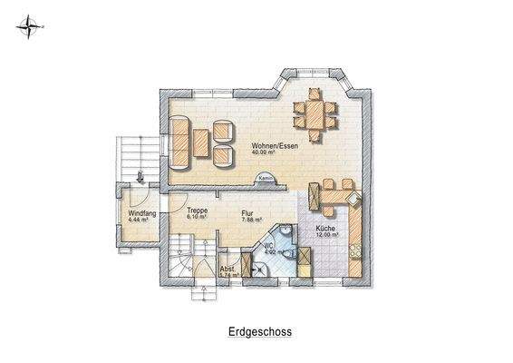 Grundriss Erdgeschoss