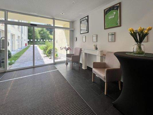 Herzlich willkommen im Eingangsbereich