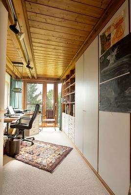 Das Arbeitszimmer im 1. OG