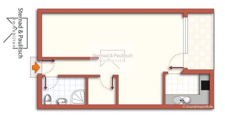 Visualisierung unmöbliert