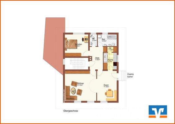 Grundriss Obergeschoss