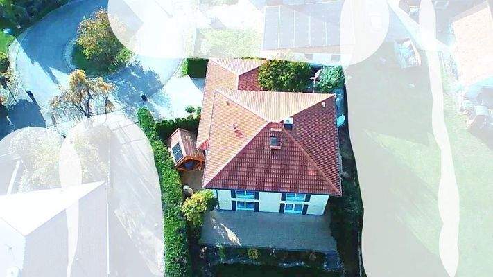 Haus von oben