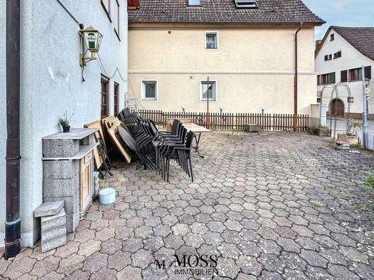 Sitzbereich Außen Gastro