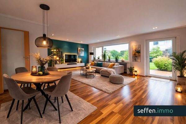 KI Einrichtungsbeispiel - Wohnzimmer