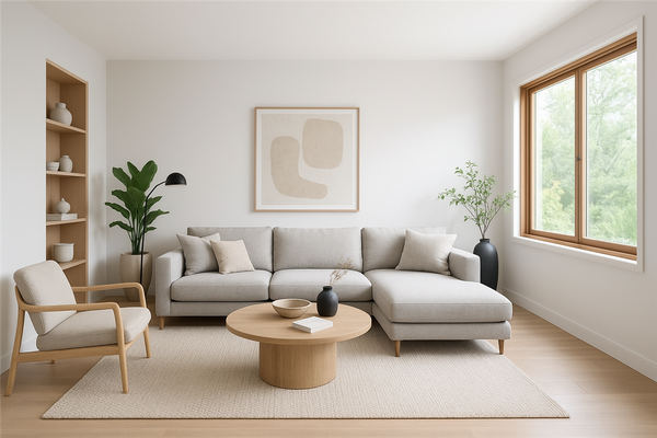 Wohnraum Anbau Bsp. KI